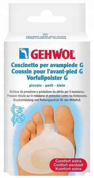 Gehwol, poduszka przeciwuciskowa do przedstopia z elastyczną opaską, MAŁA