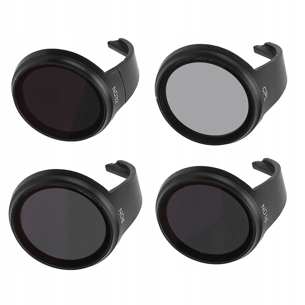 Zestaw filtrów obiektywu drona 4 w 1 do szka optycznego NEO CPL ND8 EE