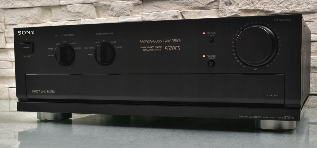 Sony TA-F570ES Wysokiej klasy wzmacniacz stereo - 12743525631 ...