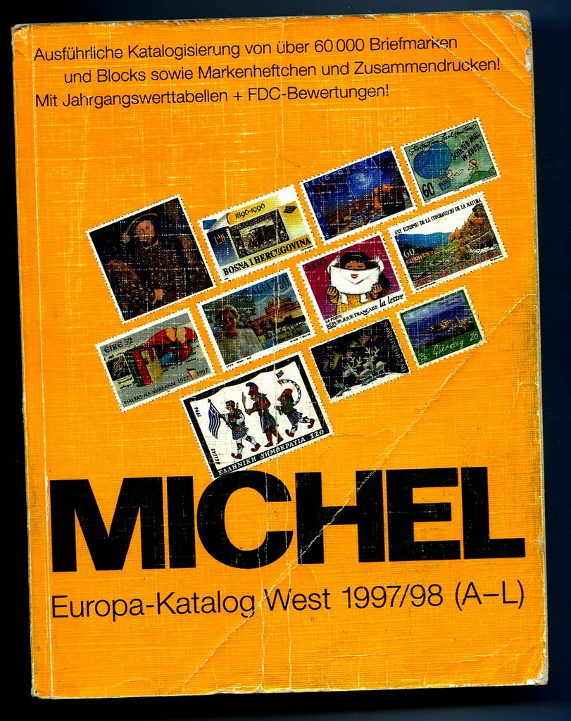 MICHEL-ZNACZKI EUROPY ZACHODNIEJ-1997/98-2 TOMY