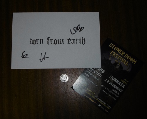 Torn From Earth   - autografy (Włochy)