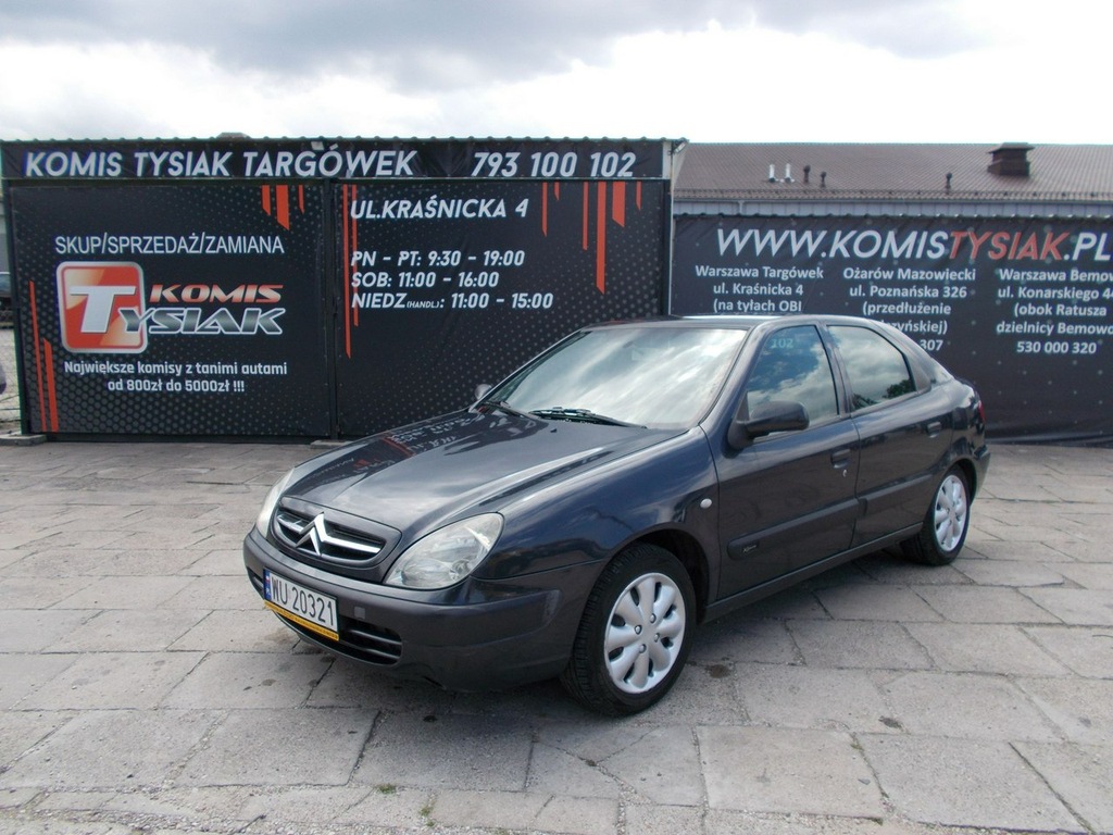 Citroen Xsara 1.4 benzyna, 2002 rok KOMIS TYSIAK