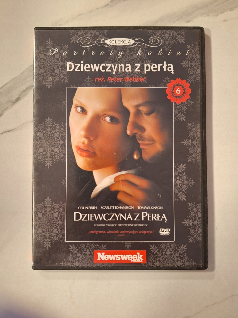 Film Dziewczyna z perłą DVD Lektor PL płyta DVD