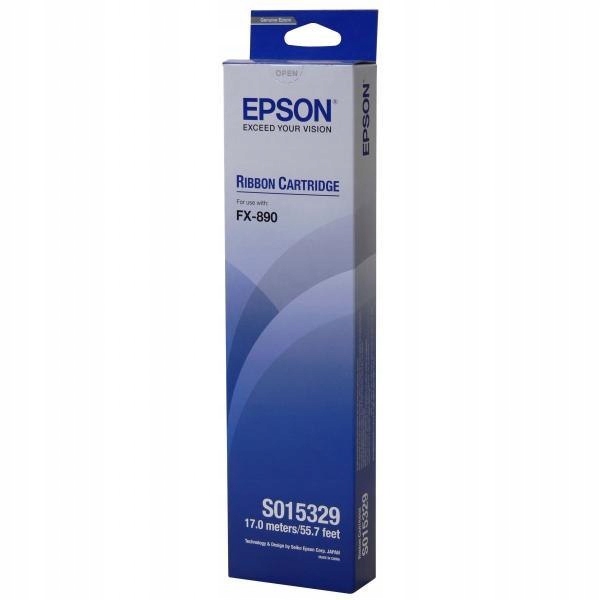 Epson oryginalny taśma do drukarki, C13S015329, czarna, Epson FX 890