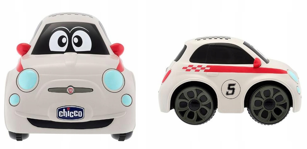 CHICCO ZDALNIE STEROWANY SAMOCHÓD FIAT 500 + PILOT