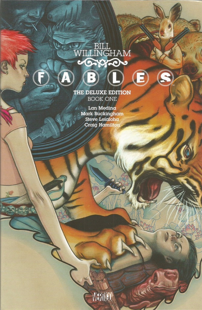 VERTIGO FABLES DELUXE BOOK ONE KOMIKS j.ang