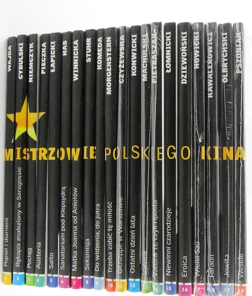 MISTRZOWIE POLSKIEGO KINA  1-20 FILMY DVD