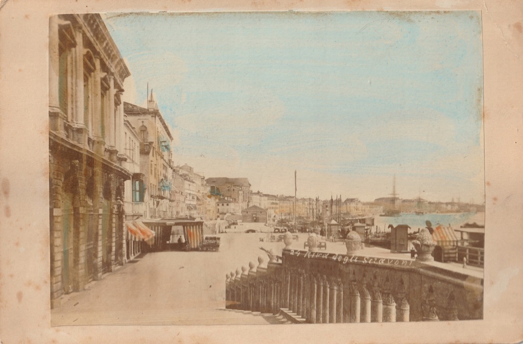 Wenecja - Riva degli Schiavoni - ok. 1880