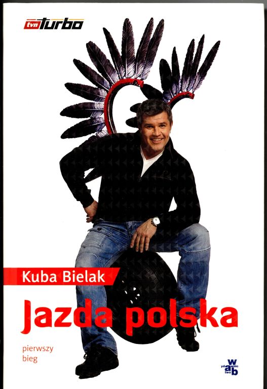 KUBA BIELAK JAZDA POLSKA KSIĄŻKA Z AUTOGRAFEM