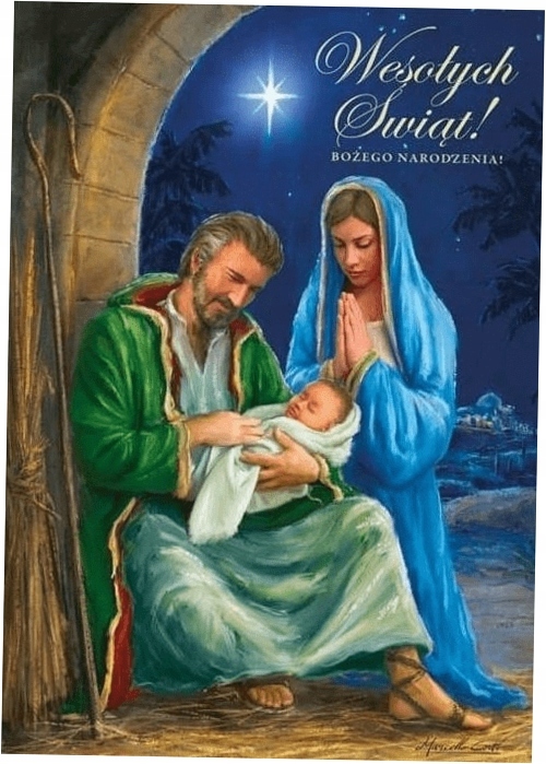 Karnet Boże Narodzenie K. B6-1428