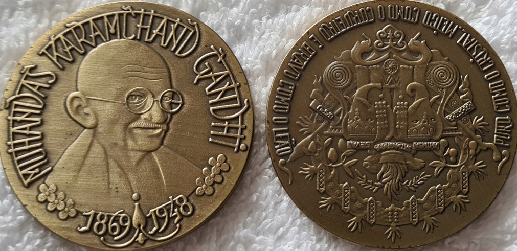 Gandhi Medal miniatura