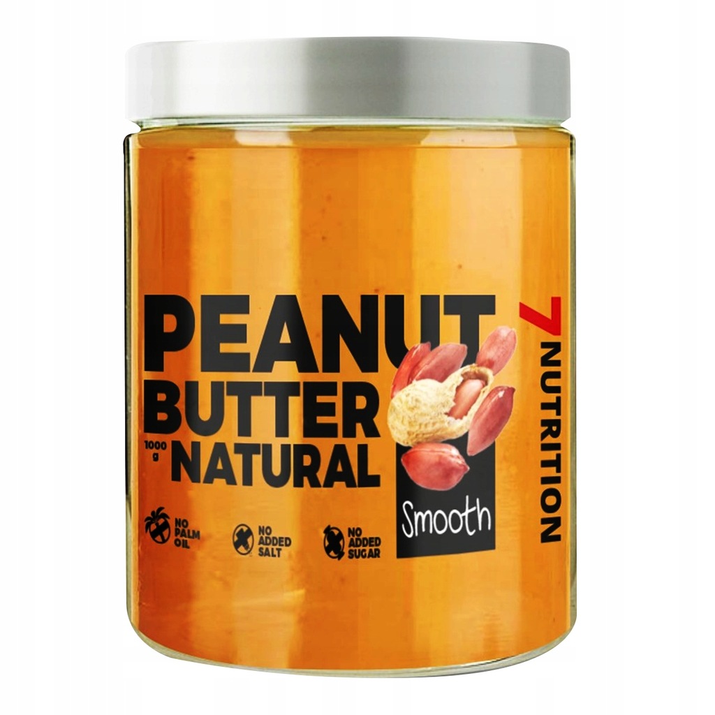 7NUTRITION PEANUT BUTTER 1kg MASŁO ORZECHOWE