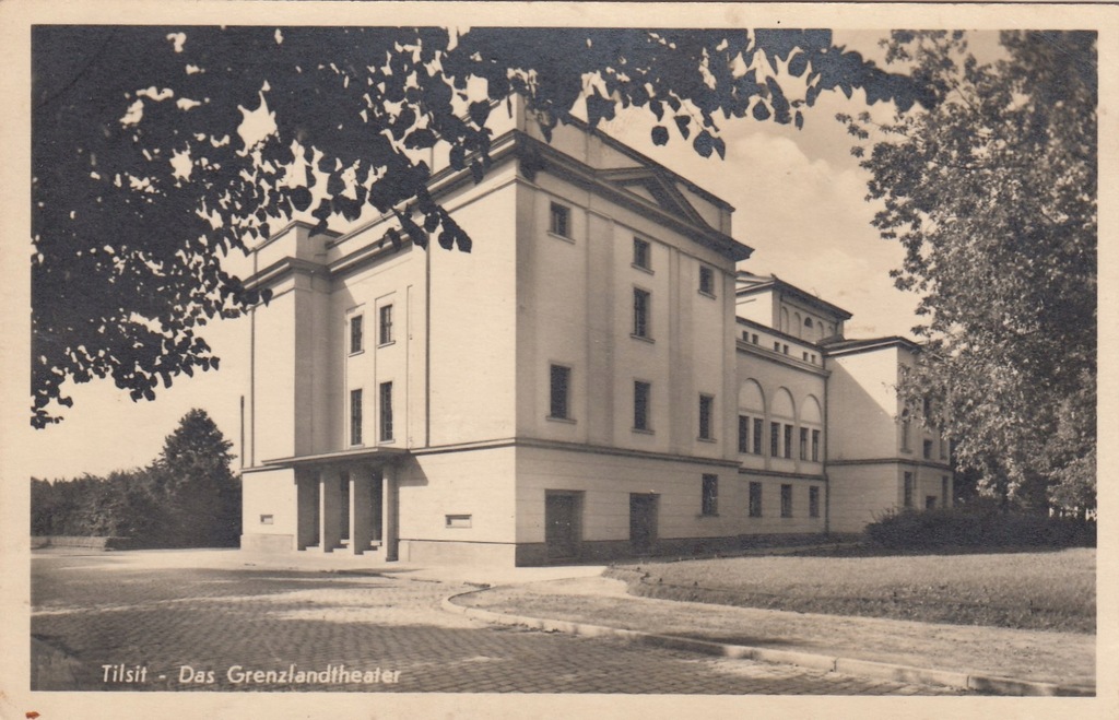 Tilsit Tylza Grezlandtheater (Teatr) ok.1930