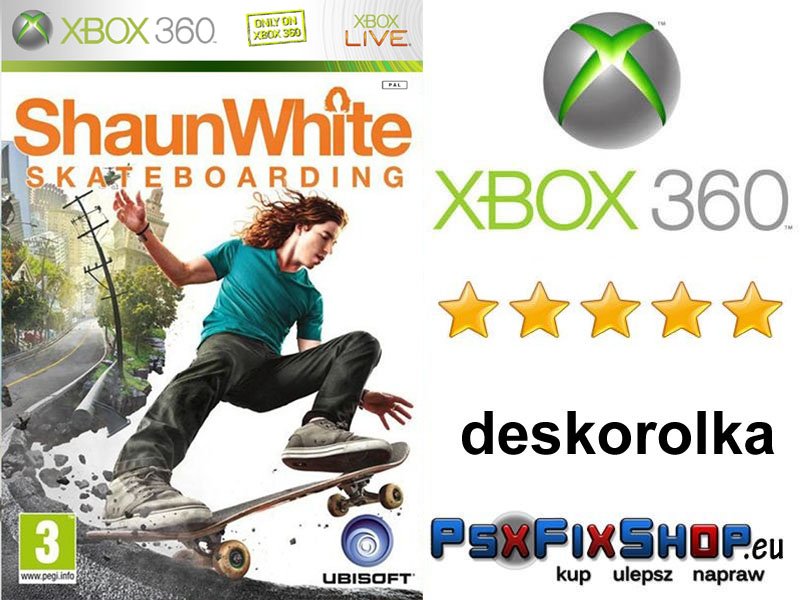 shaun white skateboarding xbox 360