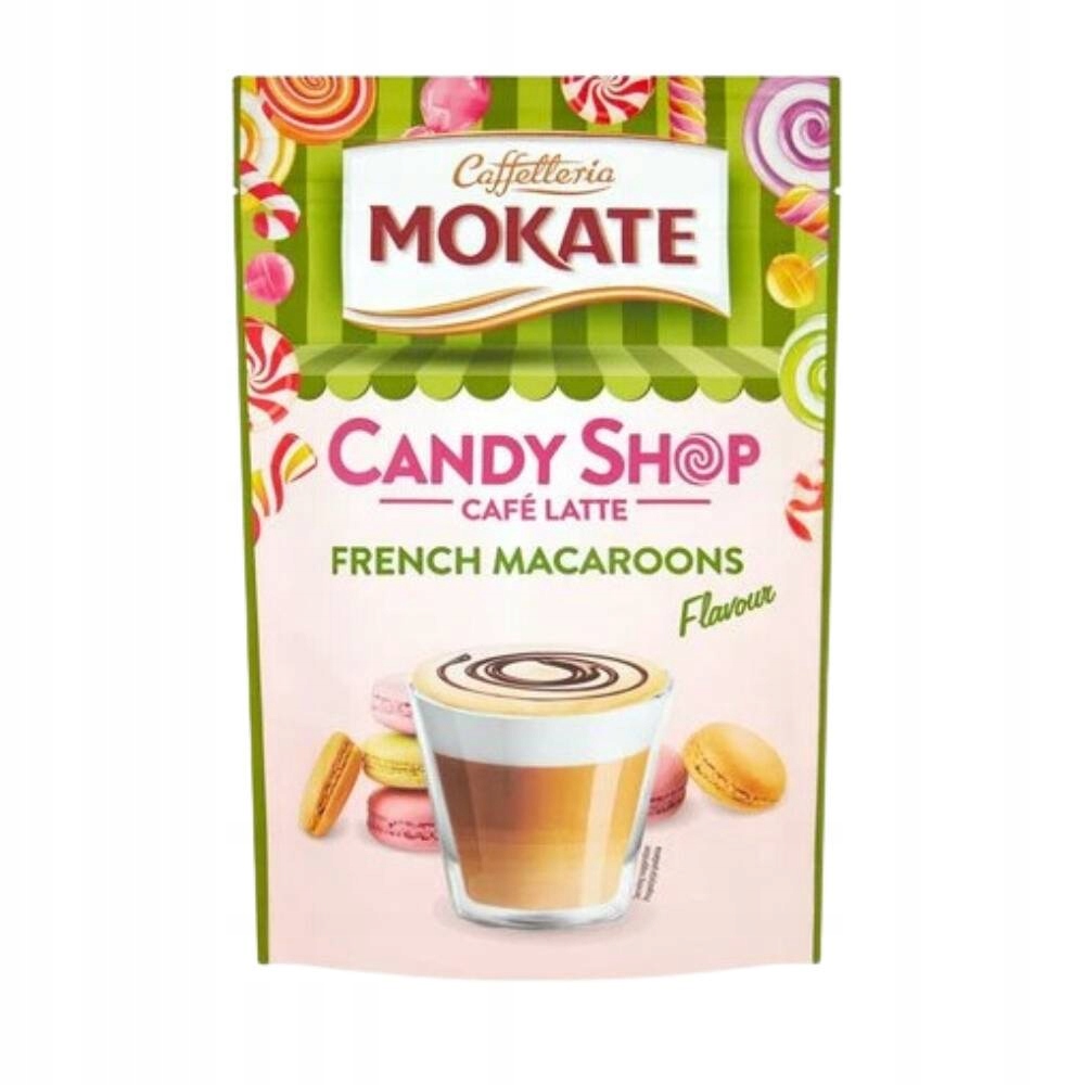 MOKATE CAPPUCCINO CANDY SHOP KAWA ROZPUSZCZALNA 110 g W PROSZKU