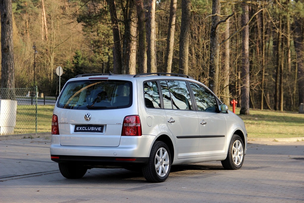 VW TOURAN EXCLUSIVE 1.9TDI NAVI CHROM JAK NOWY