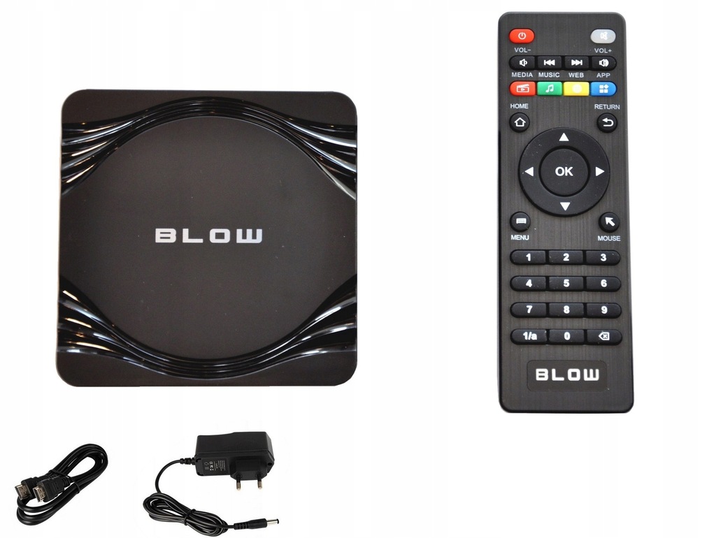 ODTWARZACZ SMART TV BOX ANDROID GRA GRY 4K NETFLIX 9941534610