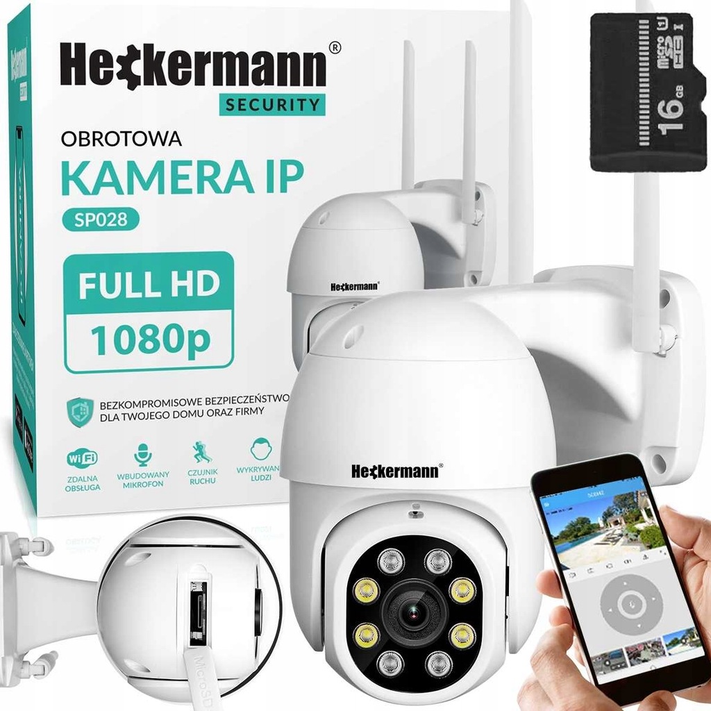 Kamera IP FHD Heckermann SP028
