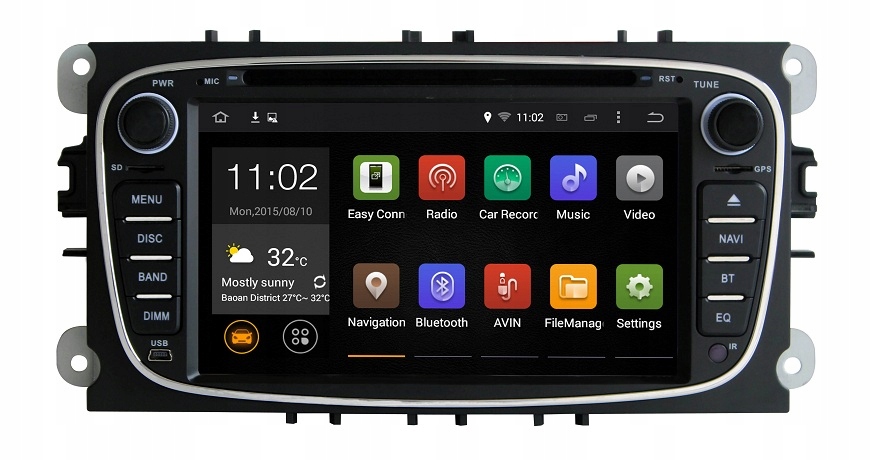 GPS 7" Radio Nawigacja FORD SMAX CMAX Focus 7935910511