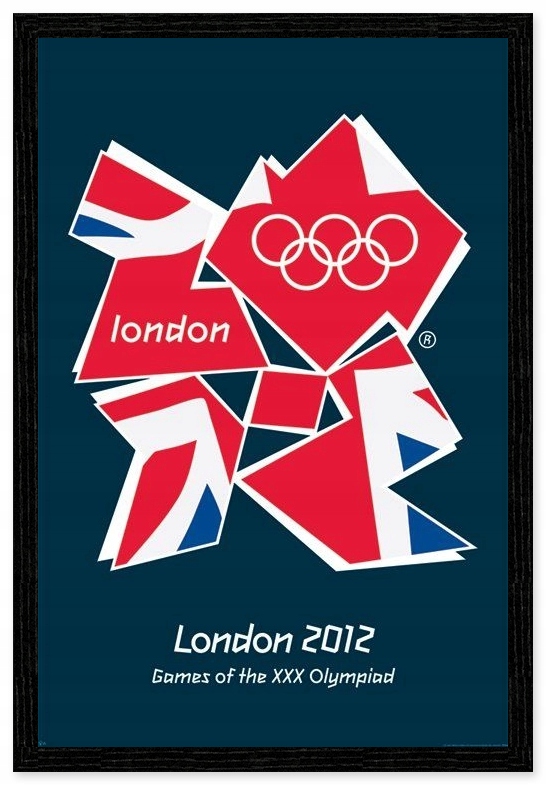 Купить Плакат с олимпийским флагом Лондона 2012 61x91,5 РАСПРОДАЖА!: отзывы, фото, характеристики в интерне-магазине Aredi.ru