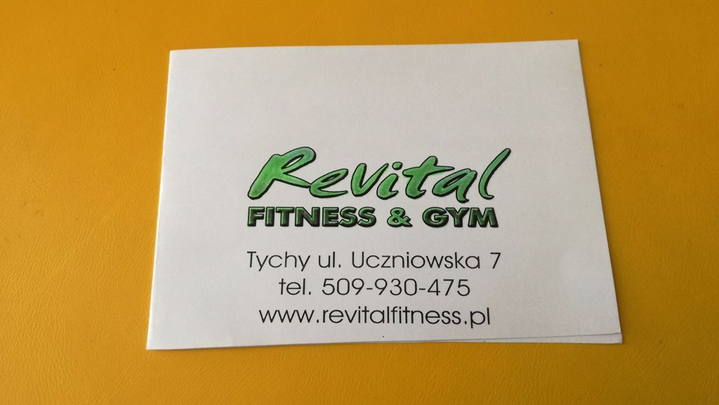 Voucher do Revital Fitness & Gym