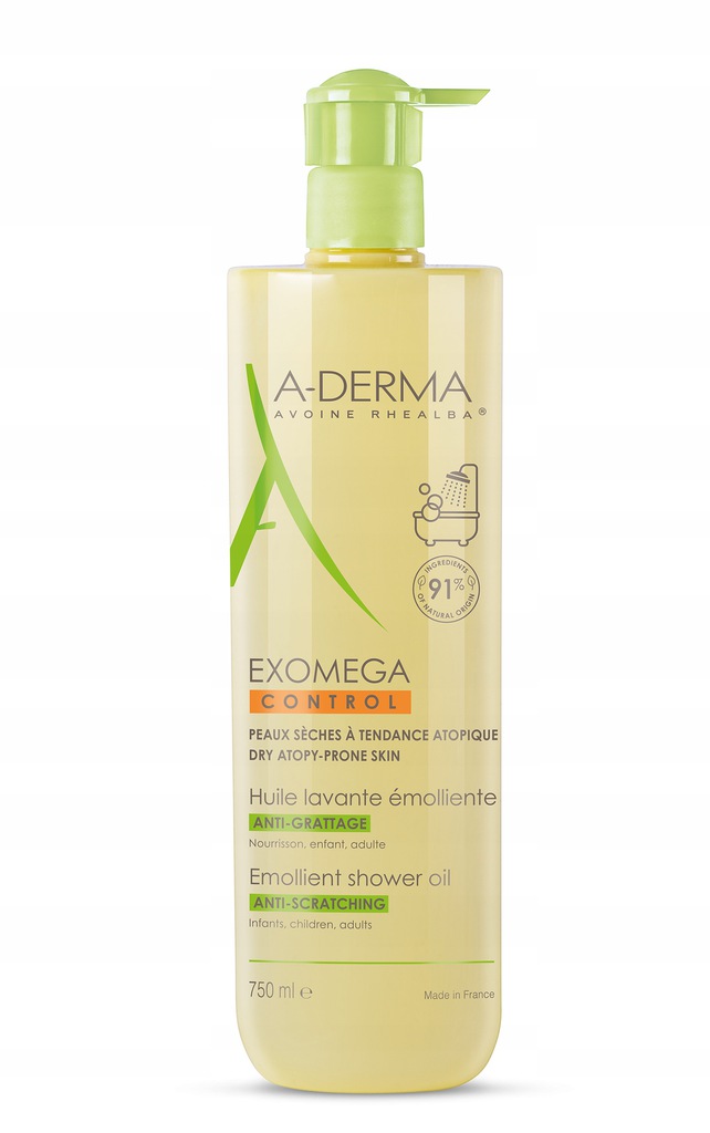 A-DERMA EXOMEGA CONTROL OLEJEK POD PRYSZNIC 750ml