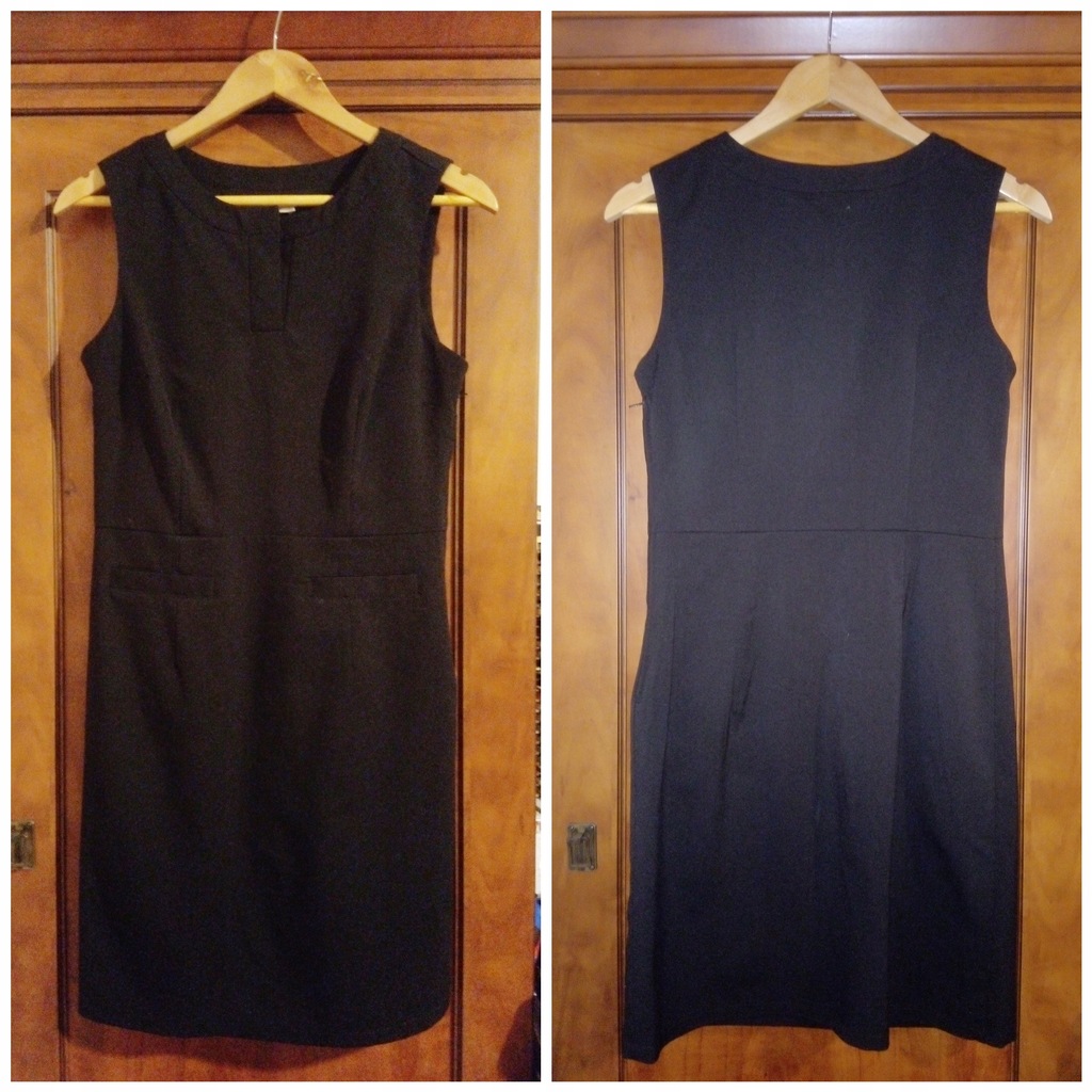 Sukienka Orsay mała czarna elegancka biurowa 36 S