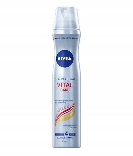 Lakier do włosów NIVEA 250ml vital 2129