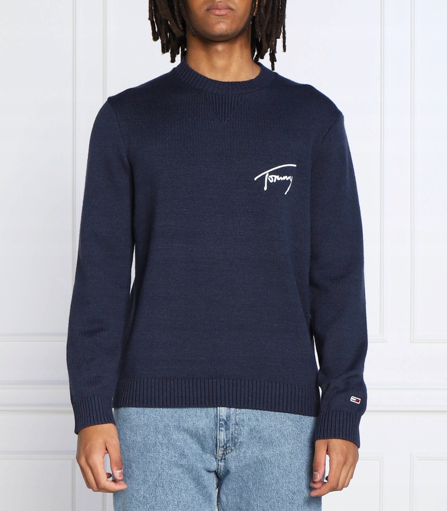 Tommy Jeans sweter okrągły rozmiar M