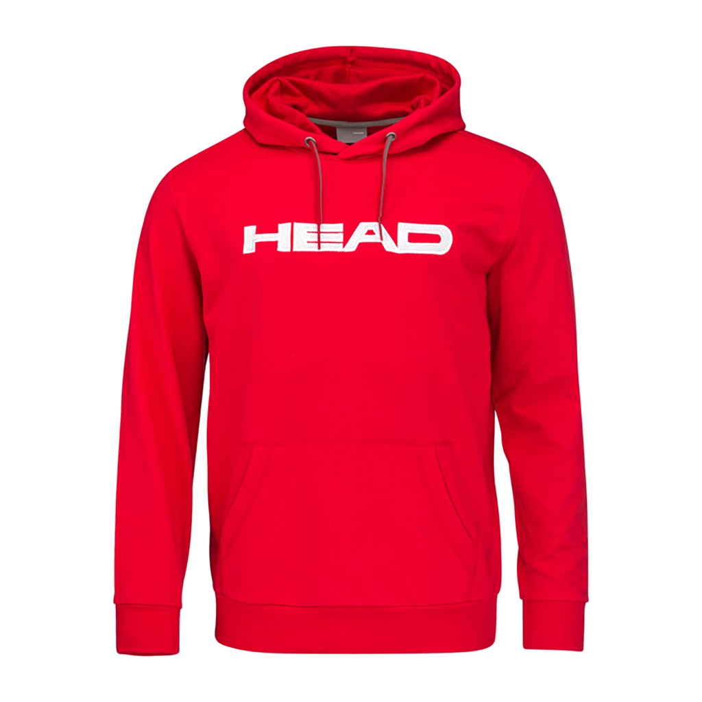 Bluza tenisowa męska HEAD Club Byron Hoodie red XL