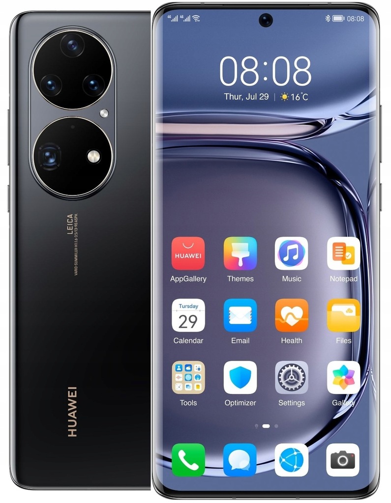 HUAWEI P50 Pro smartfon telefon aparat 64MP czarny