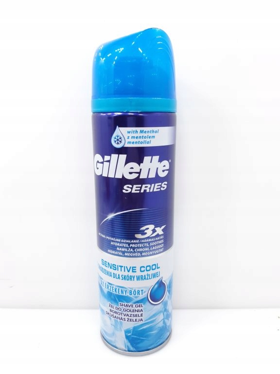 ŻEL DO GOLENIA GILLETTE SERIES 3 X