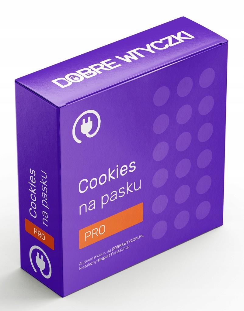 Cookies na pasku PrestaShop DARMOWA INSTALACJA