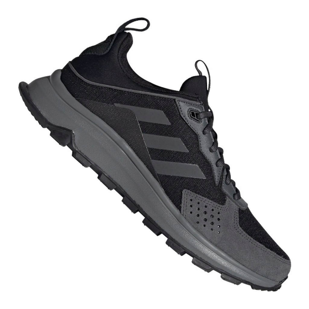 Czarne Tkanina Buty Sport Bieganie Adidas r.44