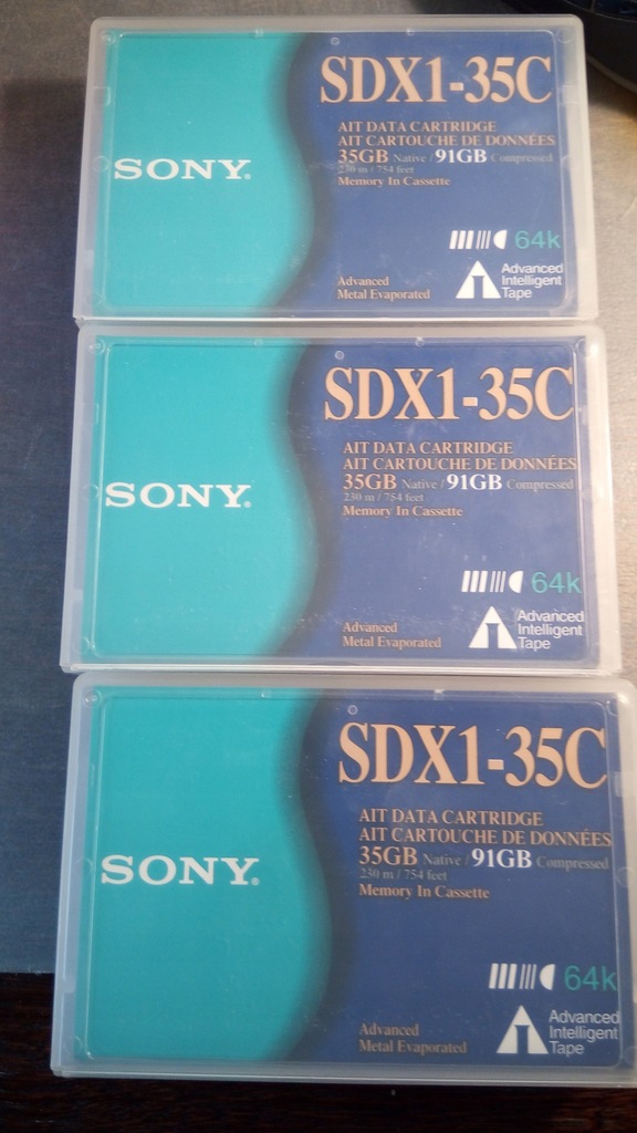Купить Лента для стримера Sony SDX1-35C 35ГБ/91ГБ: отзывы, фото, характеристики в интерне-магазине Aredi.ru
