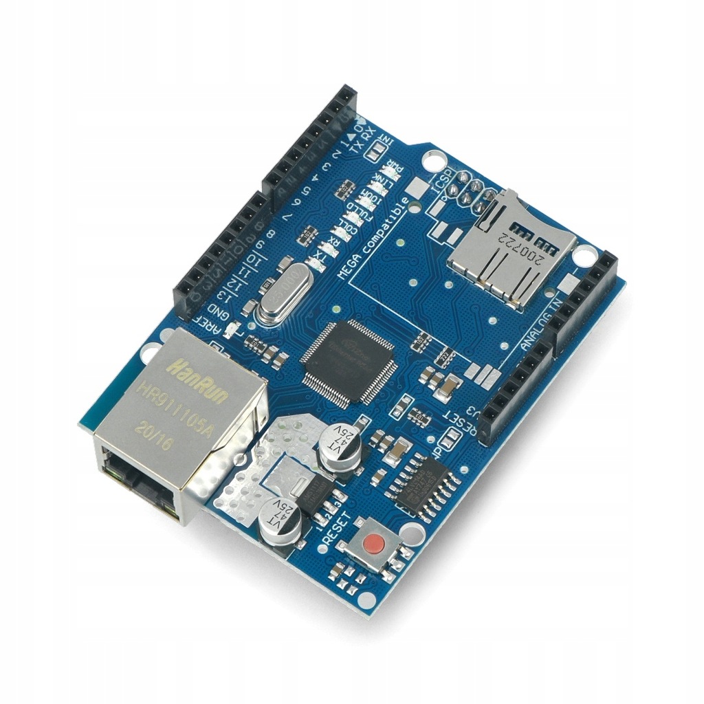 ETHERNET SHIELD W5100 DLA ARDUINO CZYTNIK KART