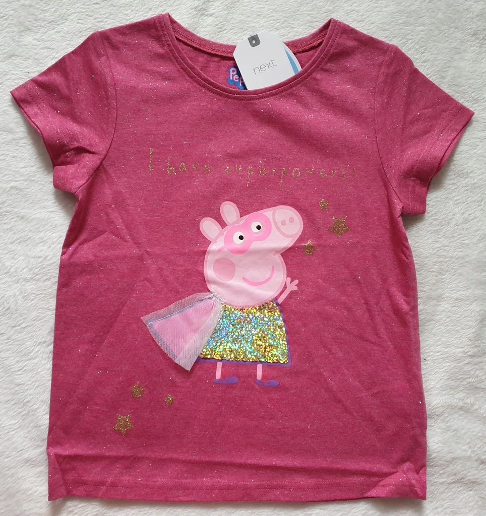 Next Peppa bluzka 4-5lat 110cm