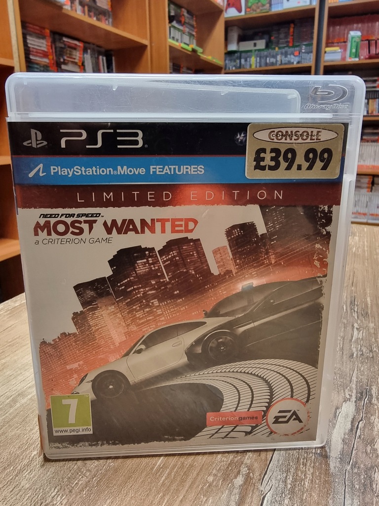 Need for Speed: Most Wanted Limited Edition PS3 ANG SklepRetroWWA