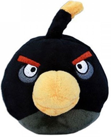 Maskotka Angry Birds Pluszak Bomb Rovio 14 Cm 8558310086 Oficjalne Archiwum Allegro