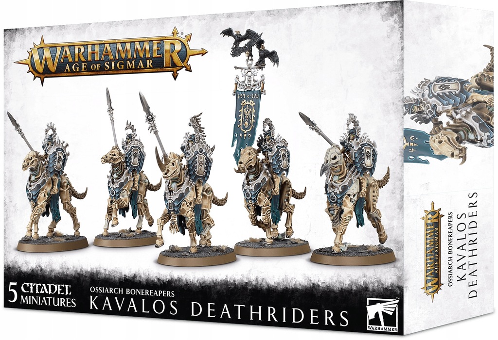 Купить WARHAMMER OSSIARCH BONEREAPERS KAVALOS DEATHRIDERS: отзывы, фото, характеристики в интерне-магазине Aredi.ru