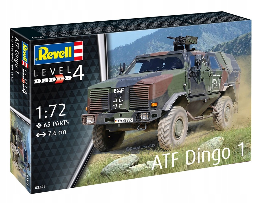 Samochód REVELL Model Set ATF Dingo 1 63345
