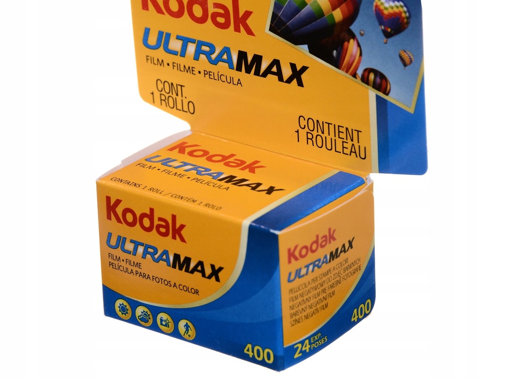 Kodak Ultra Max 400/24 film klisza kolor na melanż
