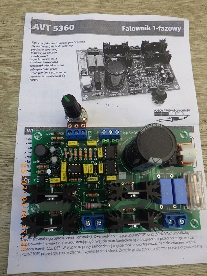 AVT 5360 Falownik 1 fazowy