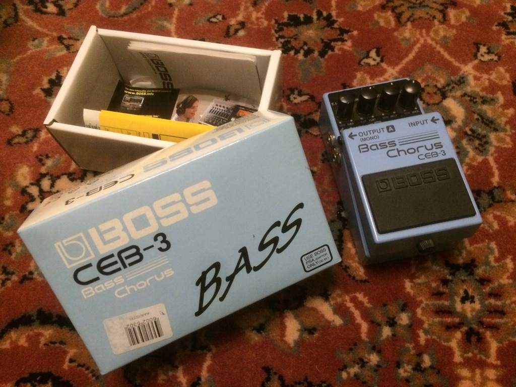 Boss CEB-3 Bass Chorus - efekt do gitary basowej