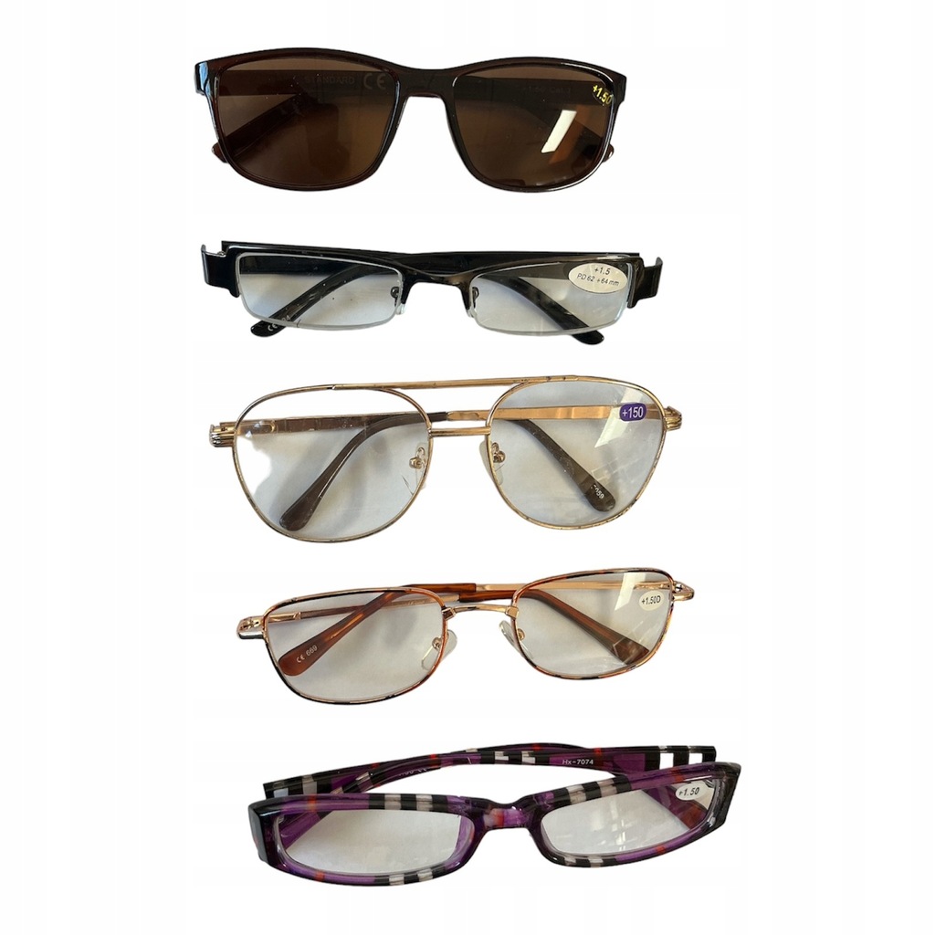 Okulary korekcyjne do czytania plusy +3,5