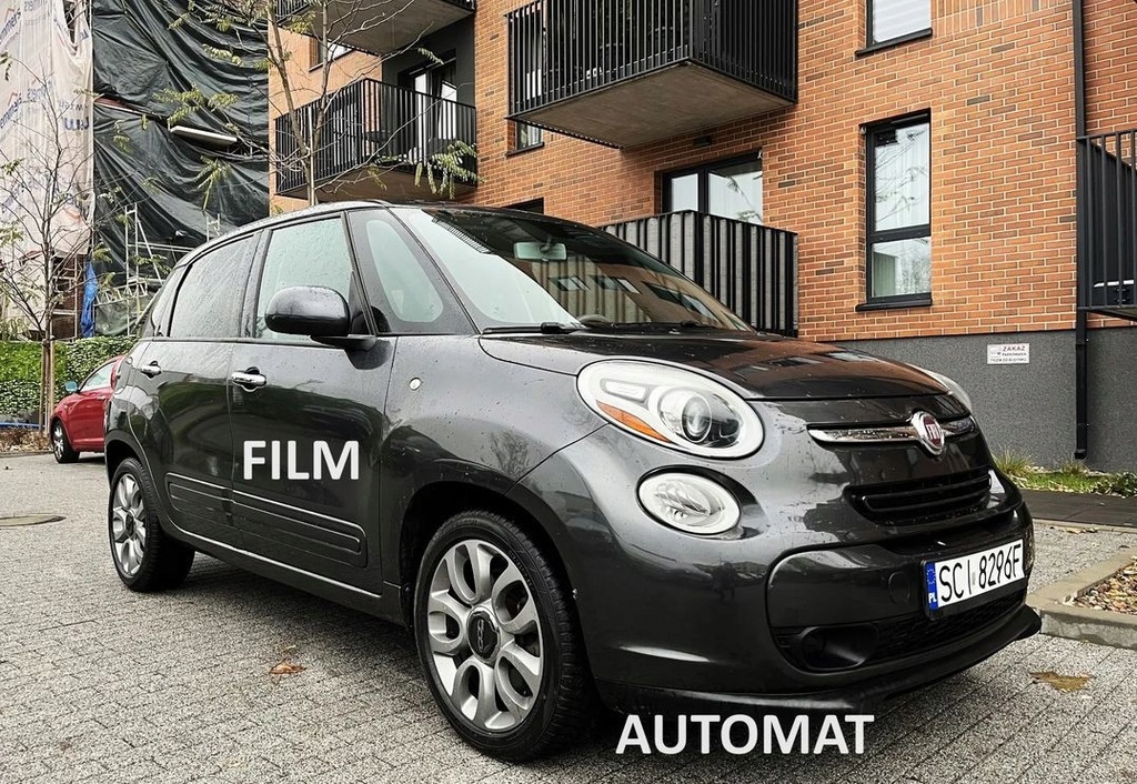 Fiat 500L AUTOMAT czujniki kamera cof alu Navi...