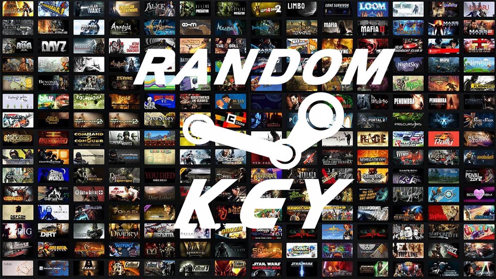 Losowe klucze do gier steam/random keys steam