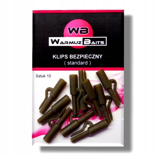 Warmuz Baits Bezpieczny Klips 10szt.