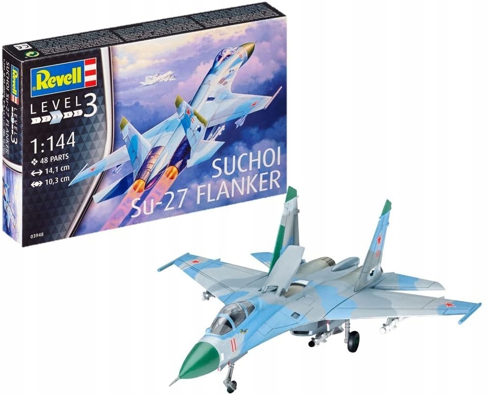 REVELL SUCHOI SU-27 FLANKER 03948 SKALA 1:144