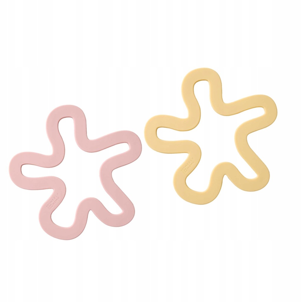 2Pcs Silicone Mats Non Slip Multipurpose Table 1pc Pink 1pc Yellow